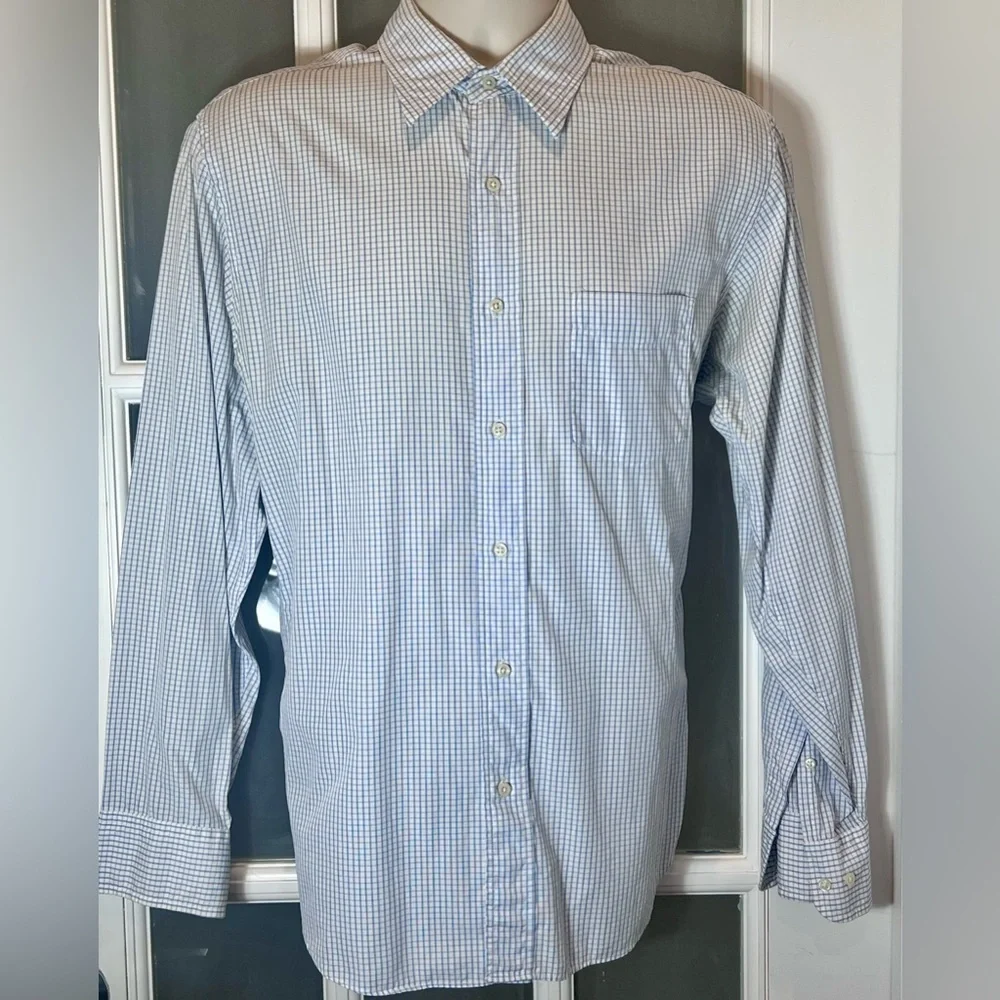 J. CREW Micro-Check Buttondown Shirt